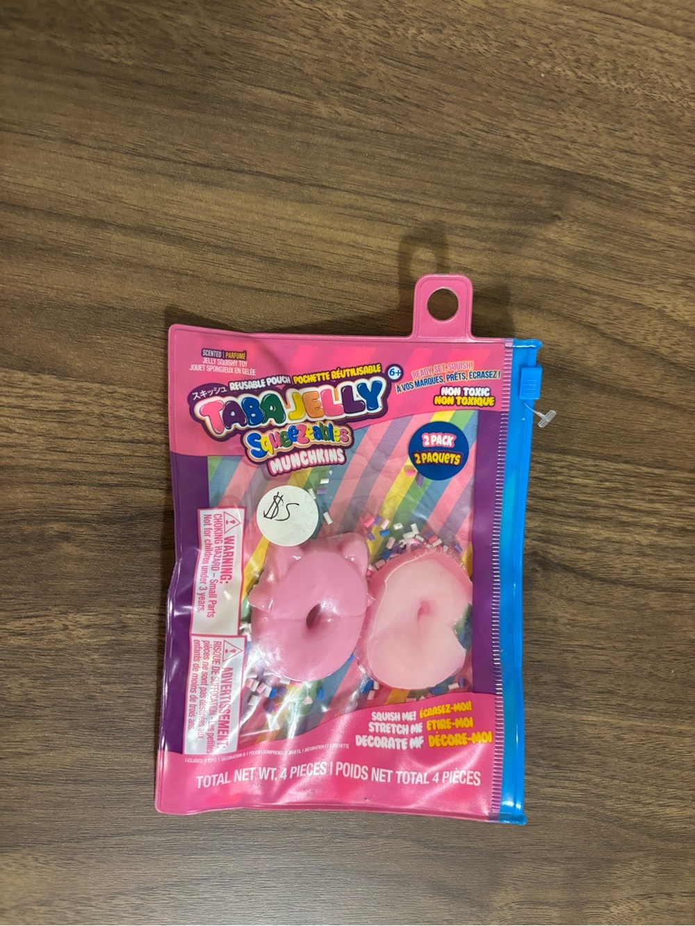Pink Munchkins Squishy Toy 2-Pack